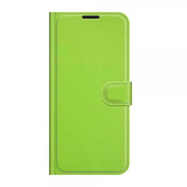 Xiaomi Redmi 10 Fodral Litchi Grön