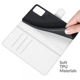 Xiaomi Redmi 10 Fodral Litchi Vit