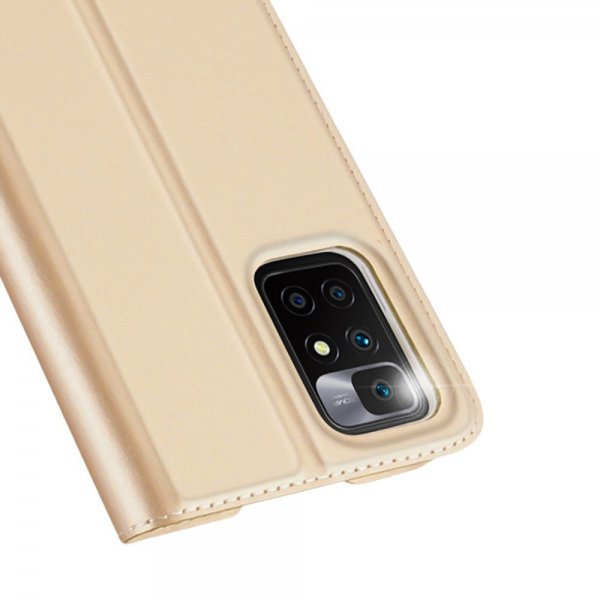 Dux Ducis Xiaomi Redmi 10 Fodral Skin Pro Series Guld