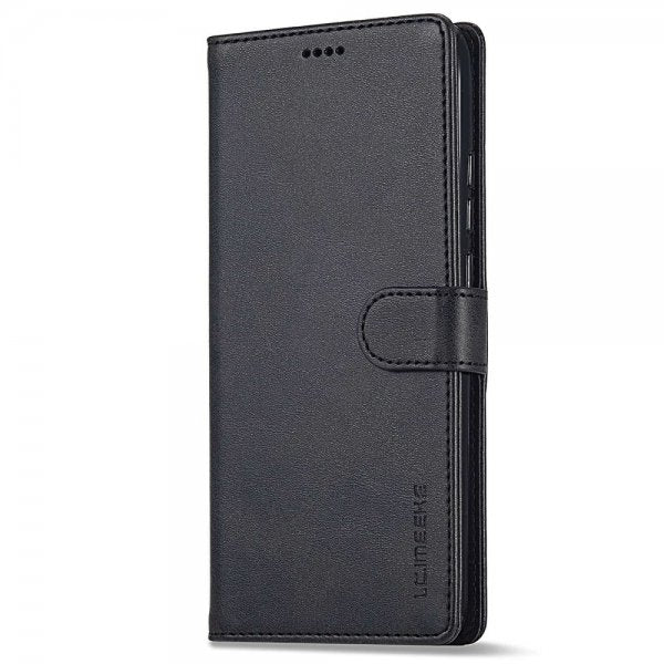 Lc.Imeeke Xiaomi Redmi 10C Fodral med Kortfack Stativfunktion Svart