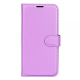 Xiaomi Redmi 12C Fodral Litchi Lila