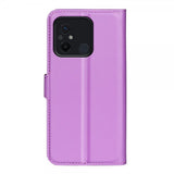 Xiaomi Redmi 12C Fodral Litchi Lila