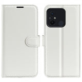 Xiaomi Redmi 12C Fodral Litchi Vit