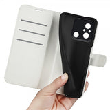 Xiaomi Redmi 12C Fodral Litchi Vit