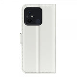 Xiaomi Redmi 12C Fodral Litchi Vit
