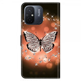 Xiaomi Redmi 12C Fodral Motiv Kristallfjäril
