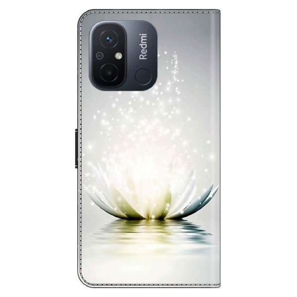 Xiaomi Redmi 12C Fodral Motiv Lotus
