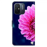 Xiaomi Redmi 12C Fodral Motiv Rosa Blomma