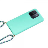 Xiaomi Redmi 12C Skal Vetestrå med Strap Blå