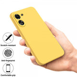 Xiaomi Redmi 13C Skal med Strap Silikon Gul