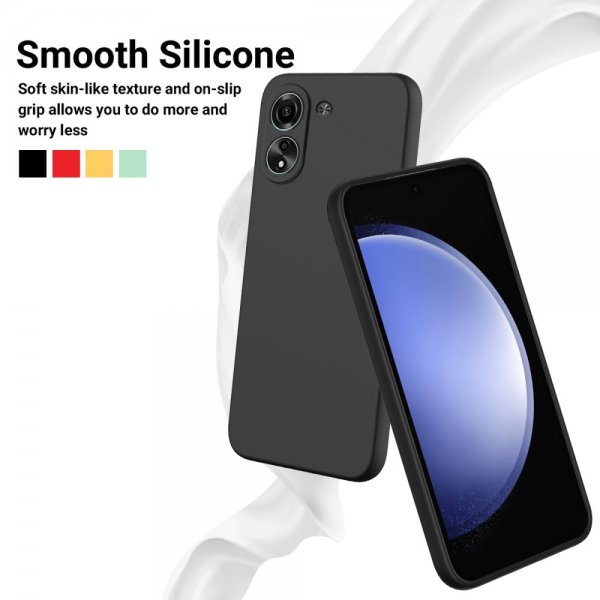 Xiaomi Redmi 13C Skal med Strap Silikon Svart