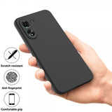Xiaomi Redmi 13C Skal med Strap Silikon Svart