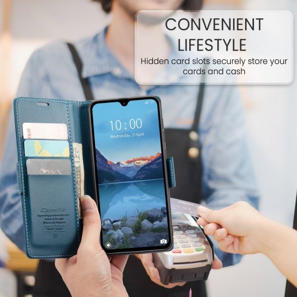CaseMe Xiaomi Redmi 14C Fodral 023 Series Blå