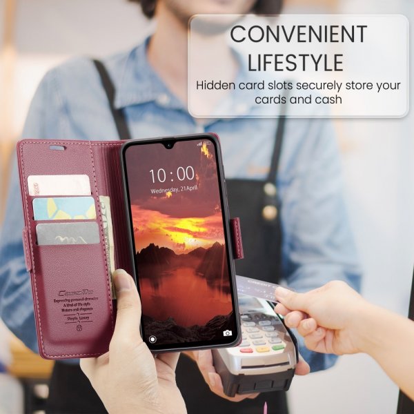 CaseMe Xiaomi Redmi 14C Fodral 023 Series Röd