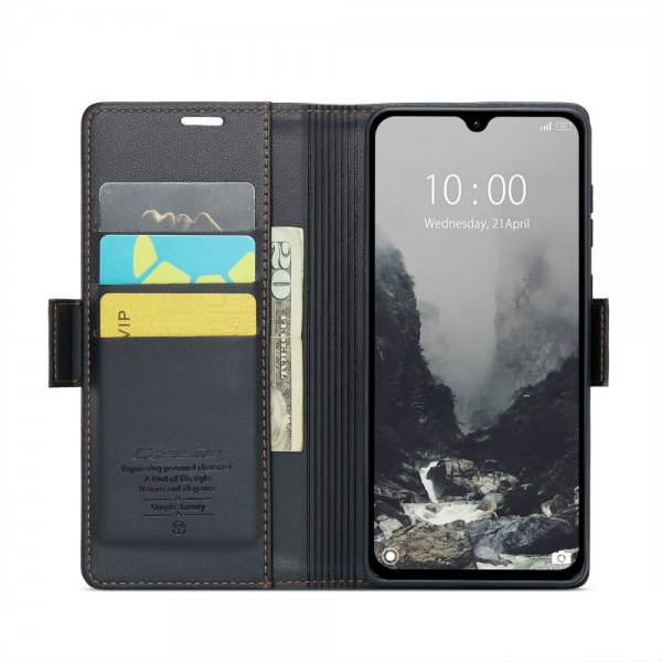 CaseMe Xiaomi Redmi 14C Fodral 023 Series Svart