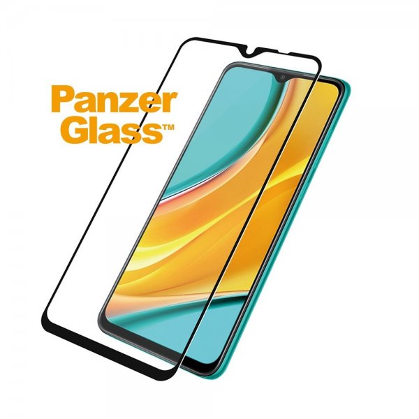 PanzerGlass Xiaomi Redmi 9 Skärmskydd Edge-to-Edge Case Friendly