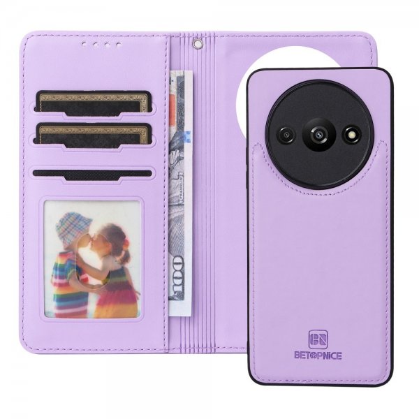 Betopnice Xiaomi Redmi A3 Fodral med Löstagbart Skal 005 Lila