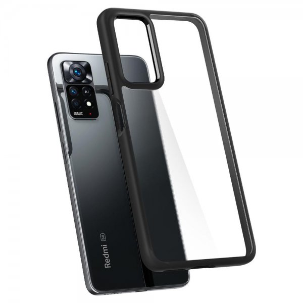 Spigen Xiaomi Redmi Note 11 Pro Skal Ultra Hybrid Matte Black