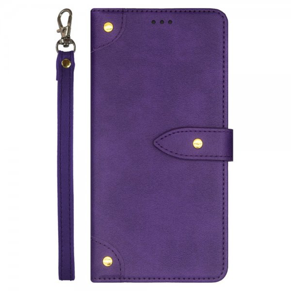 Xiaomi Redmi Note 13 4G Fodral med Strap Lila