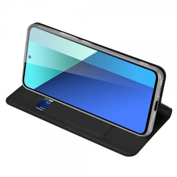 Dux Ducis Xiaomi Redmi Note 13 4G Fodral Skin Pro Series Svart