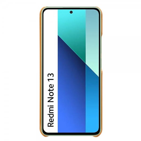 Xiaomi Redmi Note 13 4G Skal med två Kortfack Ljusbrun