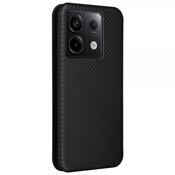 Xiaomi Redmi Note 13 5G Fodral Kolfibertextur Svart