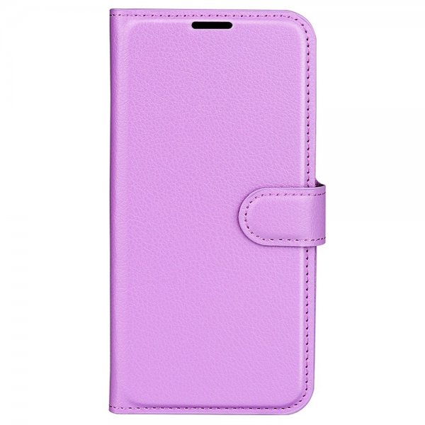 Xiaomi Redmi Note 13 5G Fodral Litchi Lila