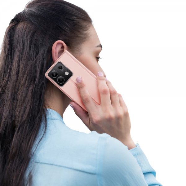 Dux Ducis Xiaomi Redmi Note 13 5G Fodral Skin Pro Series Rosa