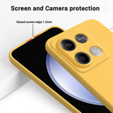 Xiaomi Redmi Note 13 5G Skal med Strap Silikon Gul