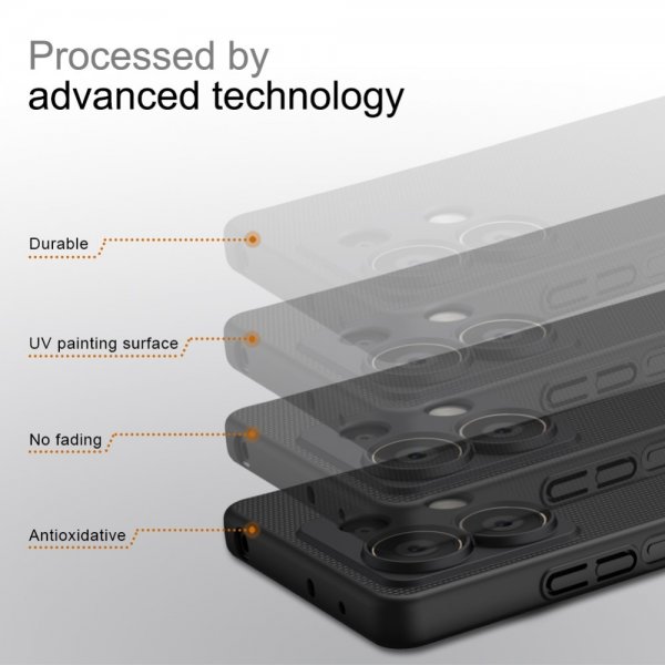 Nillkin Xiaomi Redmi Note 13 5G Skal Super Frosted Shield Blå