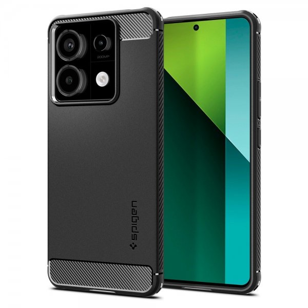 Spigen Xiaomi Redmi Note 13 Pro 5G Skal Rugged Armor Matte Black