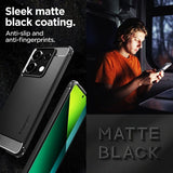 Spigen Xiaomi Redmi Note 13 Pro 5G Skal Rugged Armor Matte Black