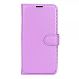 Xiaomi Redmi Note 13 Pro Plus 5G Fodral Litchi Lila