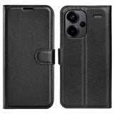 Xiaomi Redmi Note 13 Pro Plus 5G Fodral Litchi Svart