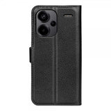 Xiaomi Redmi Note 13 Pro Plus 5G Fodral Litchi Svart