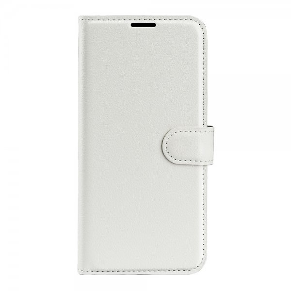 Xiaomi Redmi Note 13 Pro Plus 5G Fodral Litchi Vit