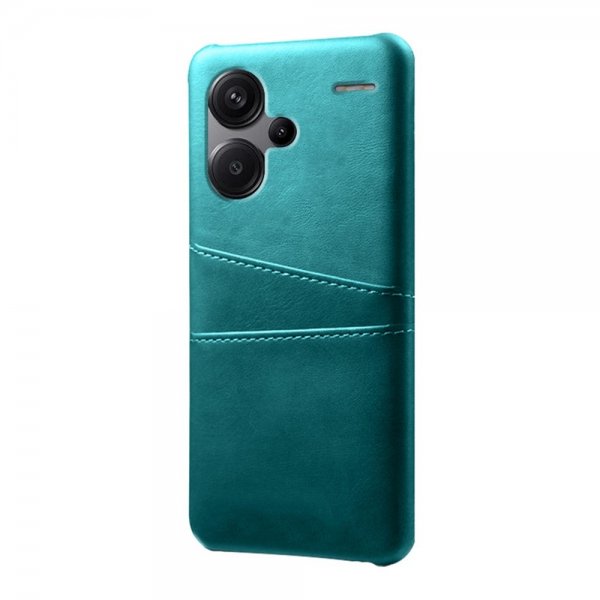 Xiaomi Redmi Note 13 Pro Plus 5G Skal med två Kortfack Grön