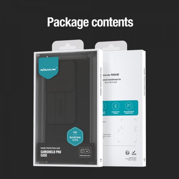 Nillkin Xiaomi Redmi Note 13 Pro 5G Skal CamShield Pro Svart