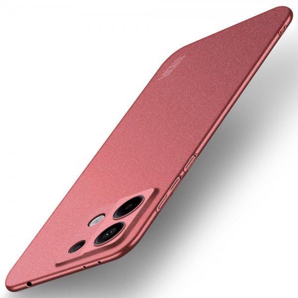 Mofi Xiaomi Redmi Note 13 Pro 5G Skal Matte Shield Röd