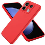 Xiaomi Redmi Note 13 Pro 5G Skal med Strap Silikon Röd