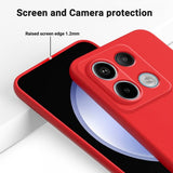 Xiaomi Redmi Note 13 Pro 5G Skal med Strap Silikon Röd