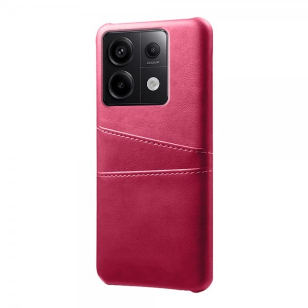 Xiaomi Redmi Note 13 Pro 5G Skal med två Kortfack Magenta