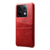 Xiaomi Redmi Note 13 Pro 5G Skal med två Kortfack Röd