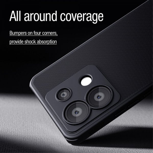 Nillkin Xiaomi Redmi Note 13 Pro 5G Skal Super Frosted Shield Pro MagSafe Svart