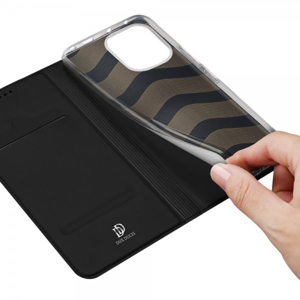 Dux Ducis Xiaomi Redmi Note 14 5G Fodral Skin Pro Series Svart