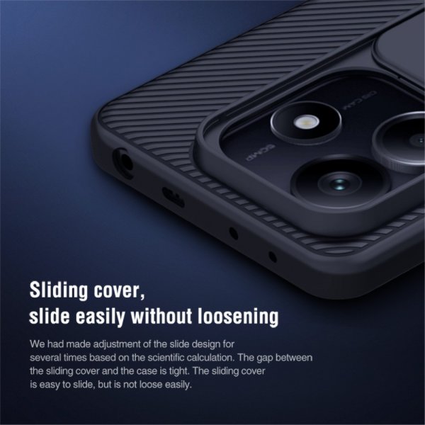 Nillkin Xiaomi Redmi Note 14/Redmi Note 14 5G Skal CamShield Svart