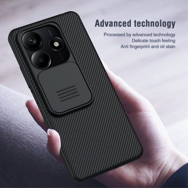 Nillkin Xiaomi Redmi Note 14/Redmi Note 14 5G Skal CamShield Svart
