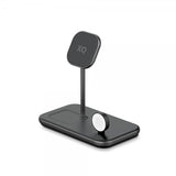 Xqisit Laddare 3-in-1 Wireless Charger Aluminum MagSafe